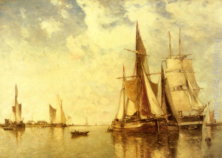 Paul-Jean Clays Shipping on the Scheldt
